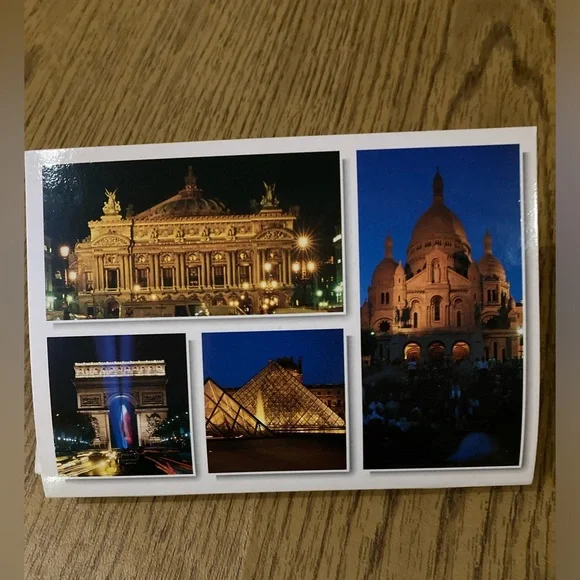 Souvenir Postcard Book-Paris Ville Lumiere 18 UNUSED Cards. Collectible & NEW. - Picture 2 of 14